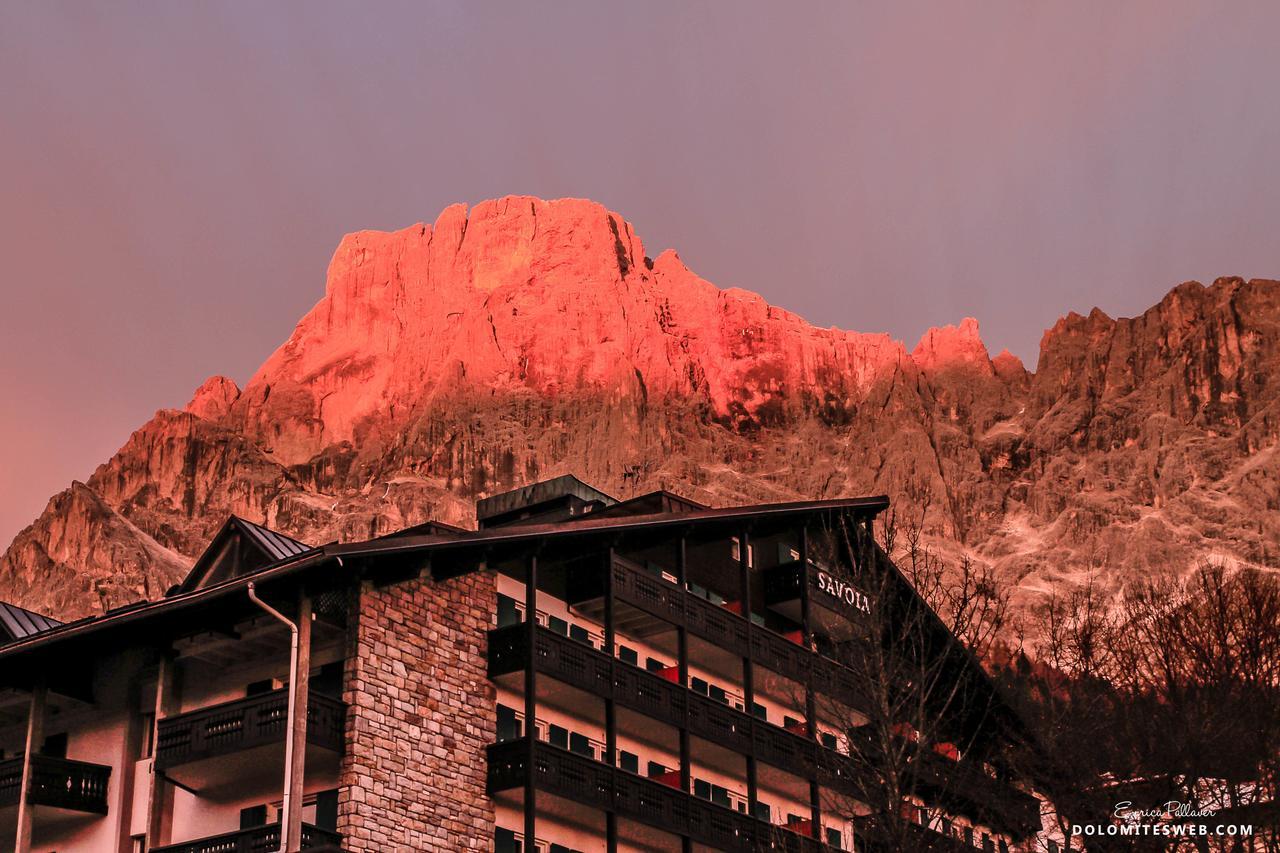 Hotel Savoia Dal 1924 San Martino Di Castrozza Exterior foto